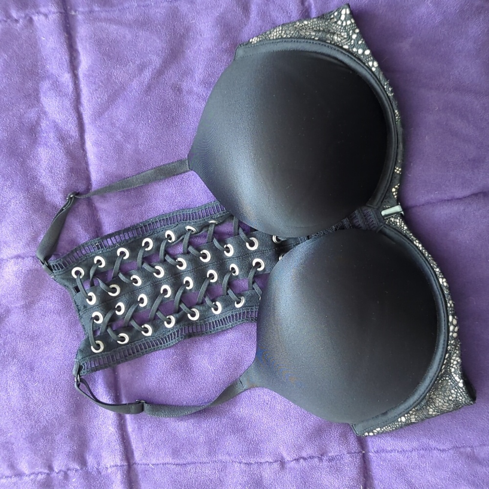 Victoria's Secret Lace-up Look Bombshell Push Up